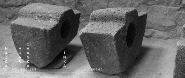 Каменные детали странного конструктора доинкской цивилизации Вари