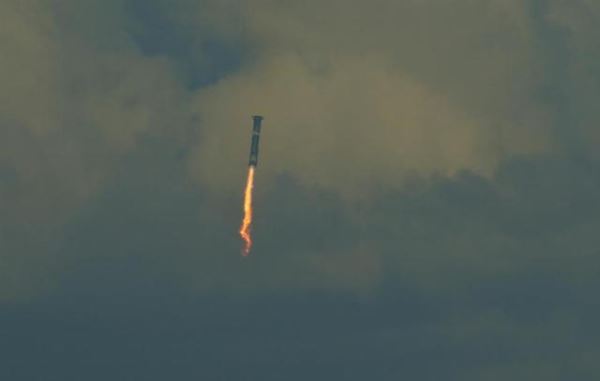 Starship завершил 11-й испытательный полет