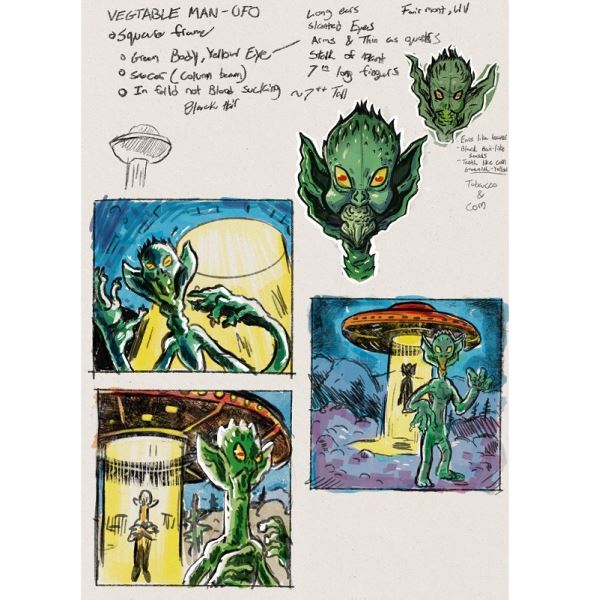 Нападение кровососущего «овощного» пришельца