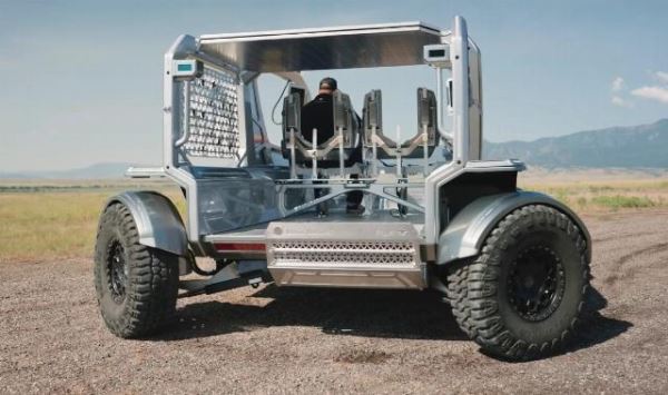 General Motors разрабатывает пассажирский луноход Lunar Outpost LTV