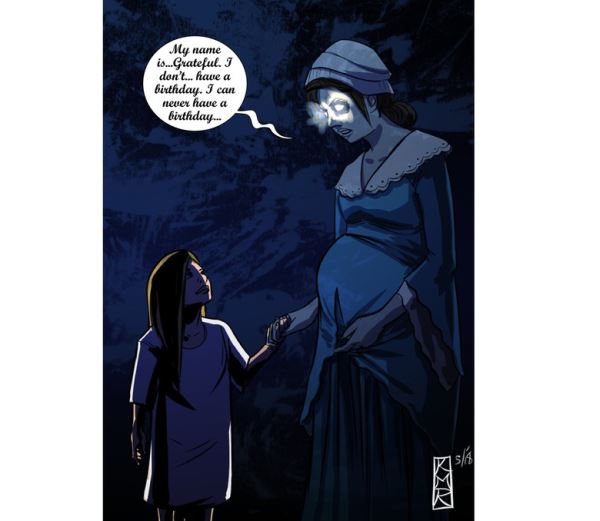 "Она видит призрака!": Рассказ маленькой девочки шокировал людей