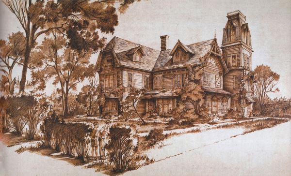 Регулярно появляющийся и исчезающий особняк из Саффолка