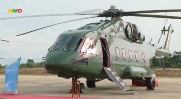Мьянма получила три вертолёта Ми-38Т