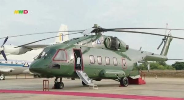 Мьянма получила три вертолёта Ми-38Т