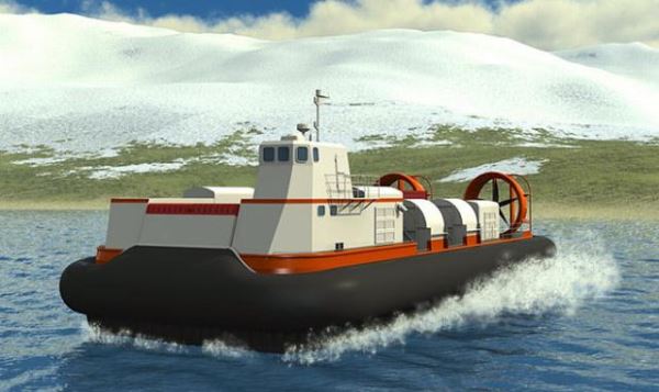 ОСК анонсировала суда высокой проходимости на воздушной подушке